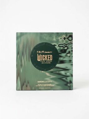 R.E.M. BEAUTY X WICKED: FOR GOOD EMERALD CITY METALLIC EYELINER SET